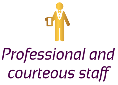 Professional and Courteous Staff